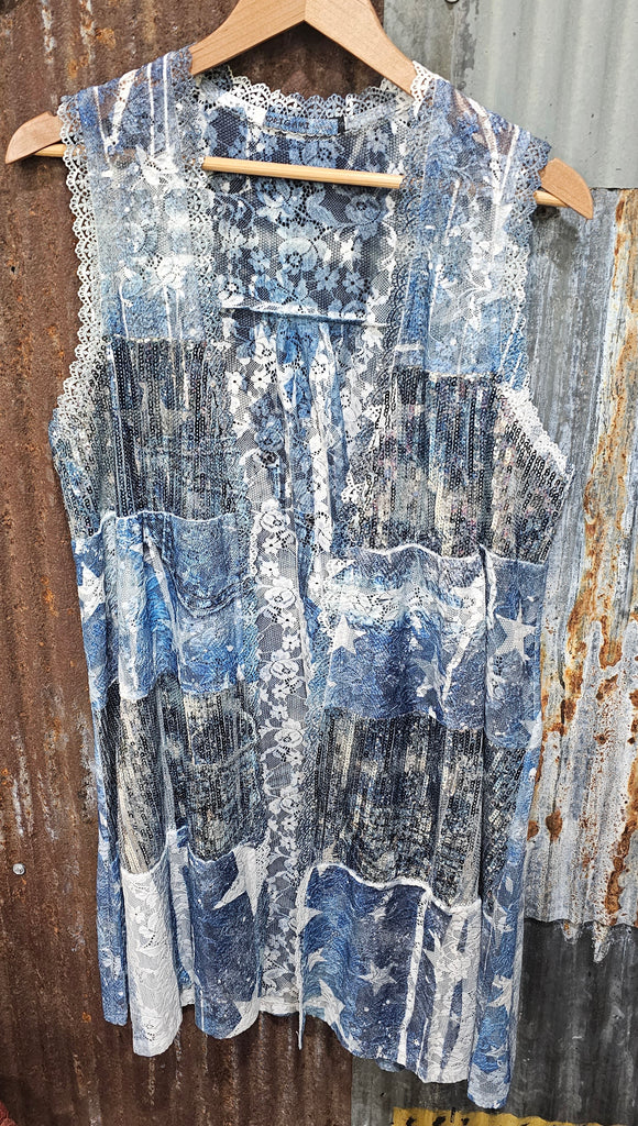 ORIGAMI FADED VEST