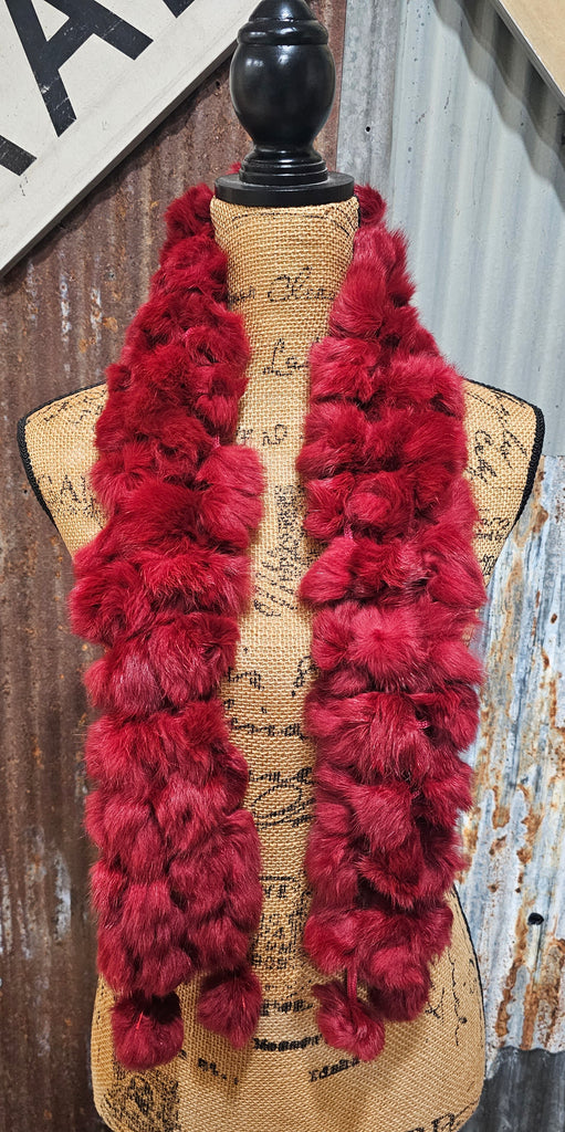 TOUCH OF CLASS FUR SCARF