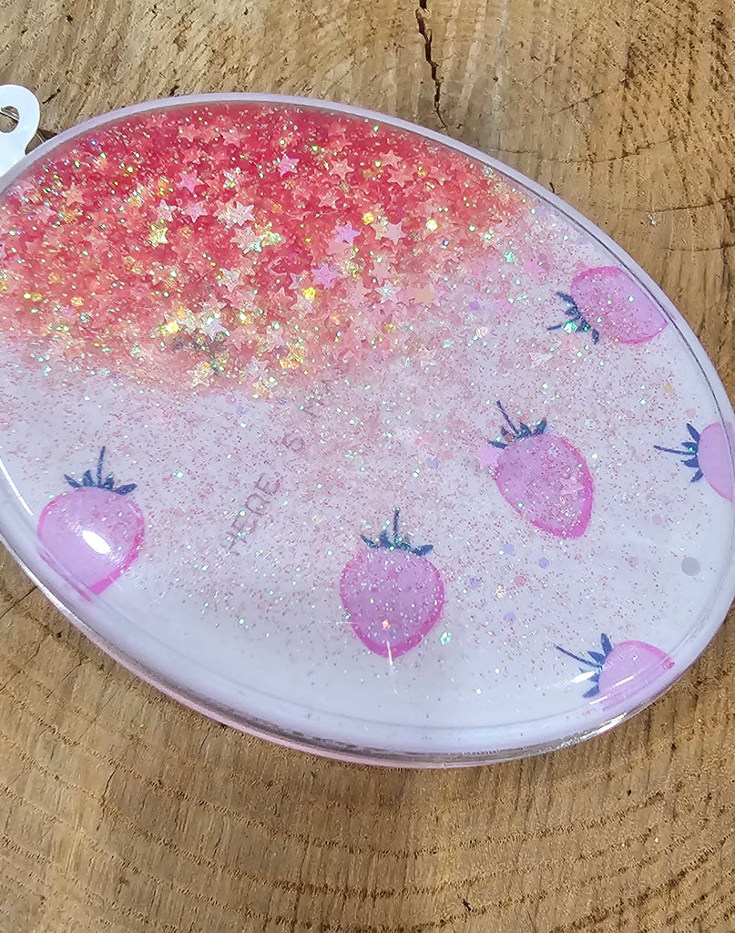 SHABBY CHIC BLING COMPACT MIRROR