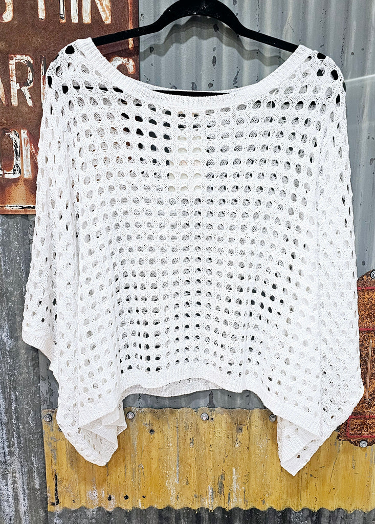 IVORY LOOSE FIT ONE SIZE SWEATER