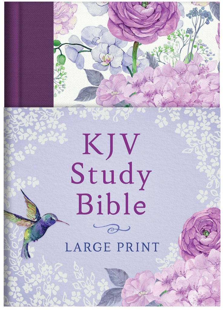 LARGE PRINT KING JAMES STUDY BIBLE