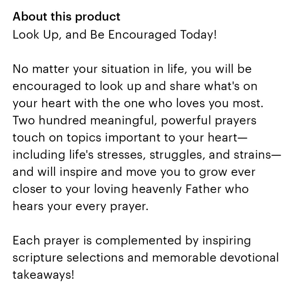 200 PRAYERS TO ENCOURAGE YOUR HEART