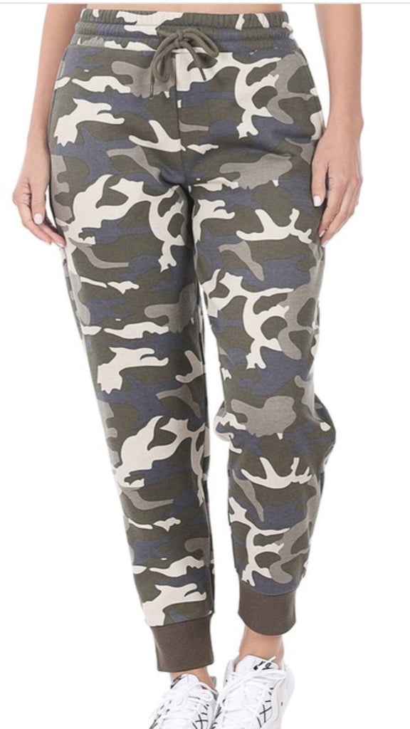 MUTED CAMO JOGGERS