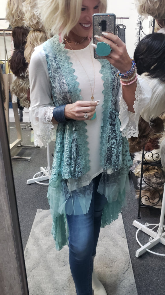 TURQ & LACE DUSTER