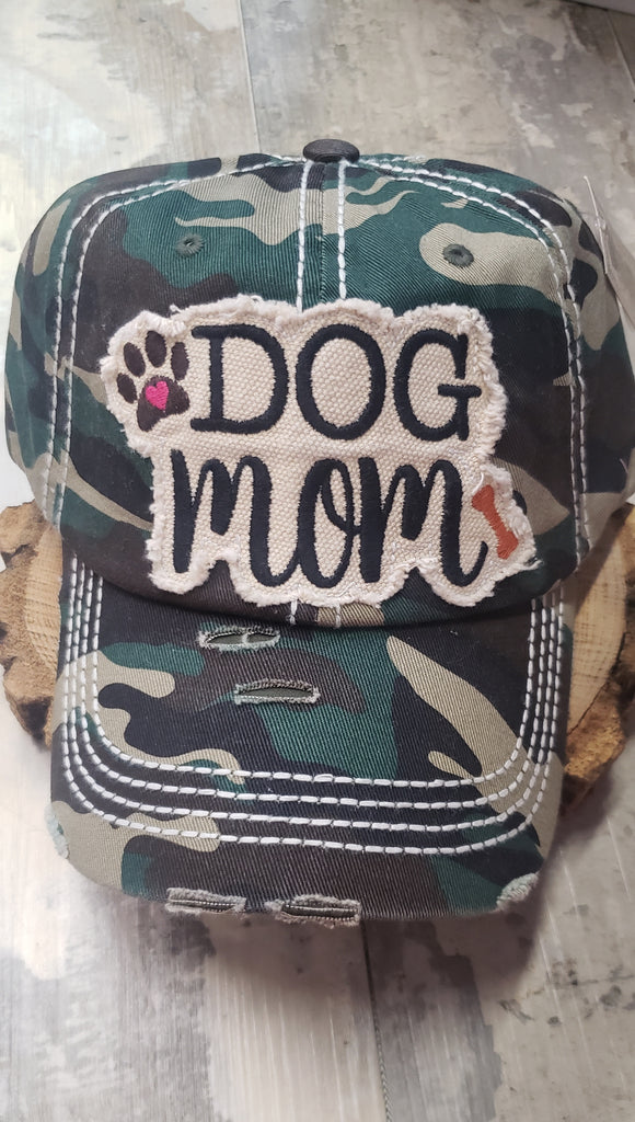 CAMO DOG MOM CAP