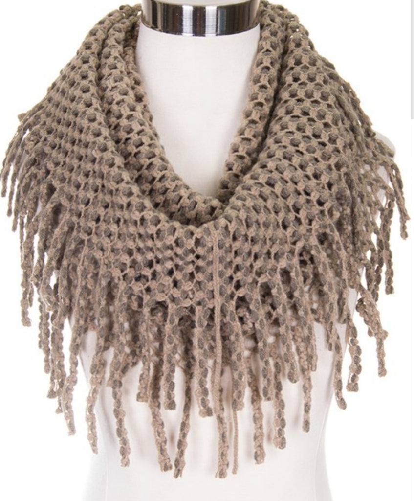 OUR GO TO FRINGE INFINITY SCARF
