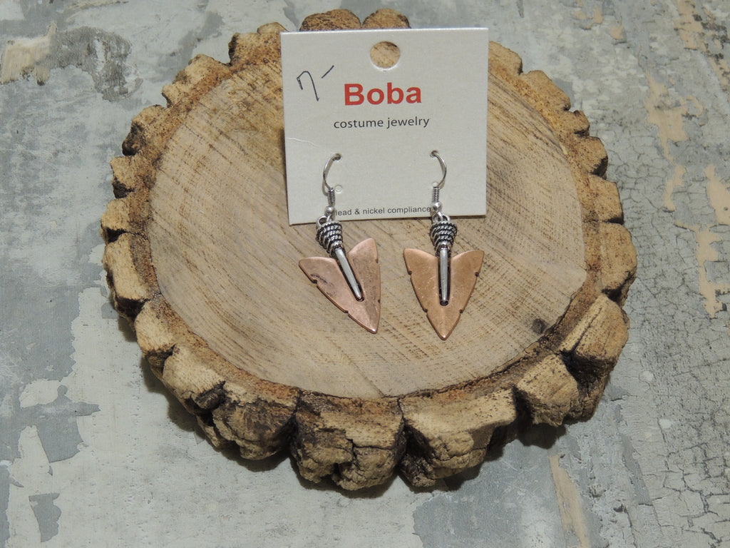 Boba Arrow Head Earrings