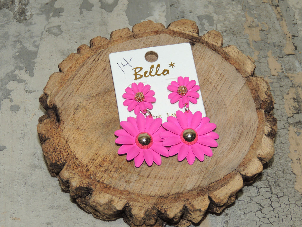 Bella Flower Earrings