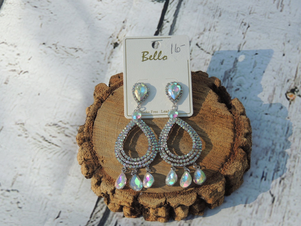 Bella Large Bling Earrings