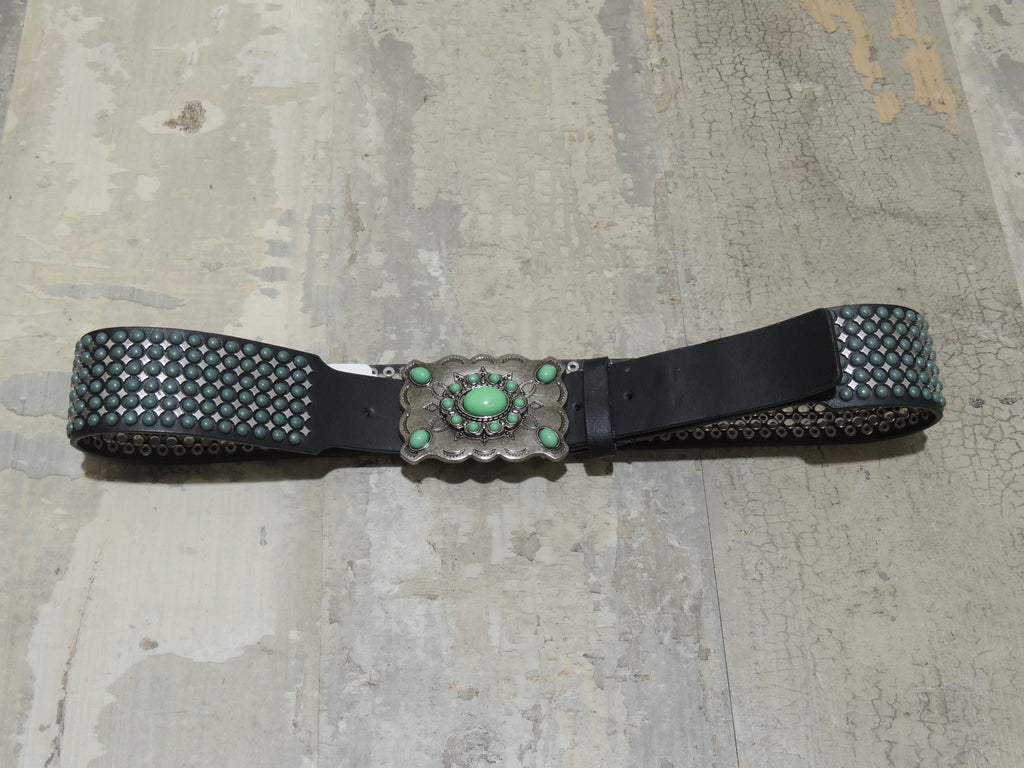 Jade Buckle Belt